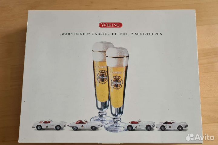 Wiking Warsteiner Cabrio set 1:87