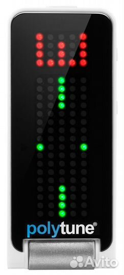 Тюнер-прищепка, белый TC Electronic PolyTune Clip