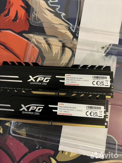 Память Xpg gammix d10 16gb