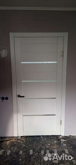 Межкомнатные двери в плёнке белые