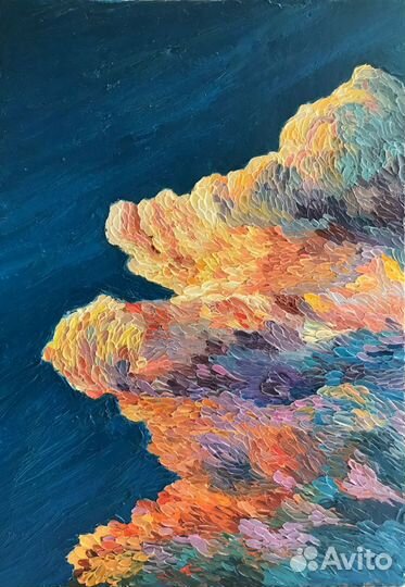 Картина маслом интерьерная