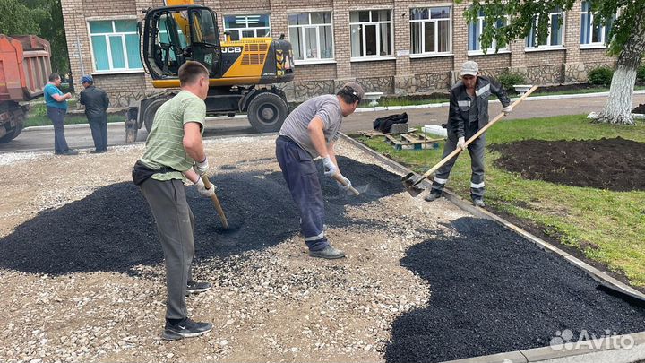 Асфальтирование частных дворов