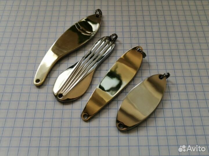 Набор блесен. Жерех, щука, судак, окунь