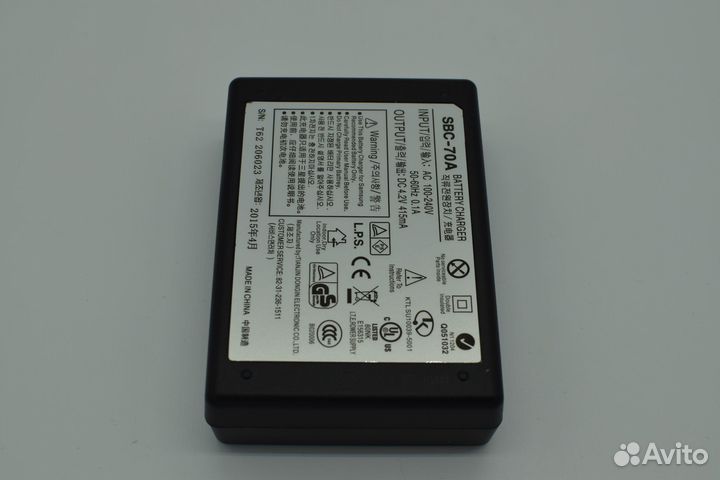 Зарядное устройство Samsung SBC-70A для BP 70A