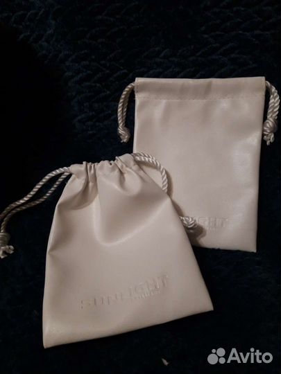 Подарочная упаковка, кожаные мешочки sunlight