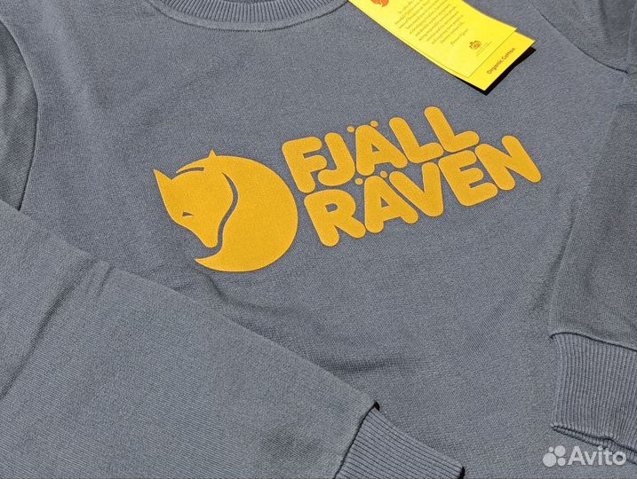 Оригинальный свитшот Fjallraven с приятным logo