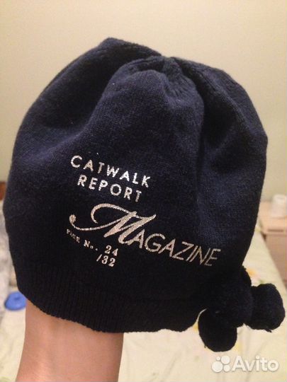 Шапка детская для девочки на весну