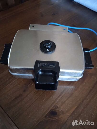 Электрическая вафельница-гриль жаровня времен СССР