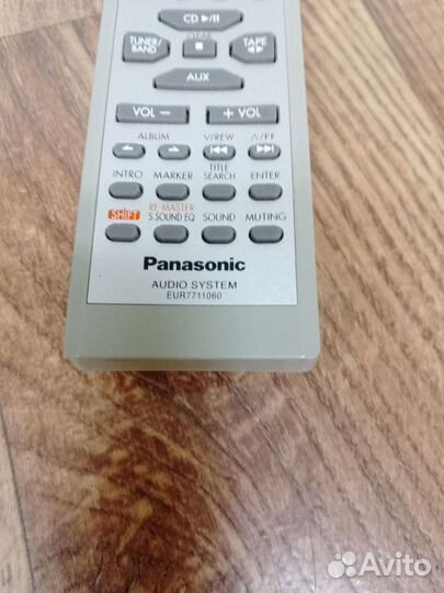 Пульт, Panasonic