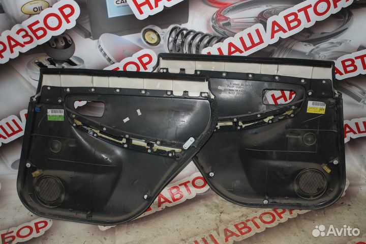 Обшивка двери задняя subaru impreza