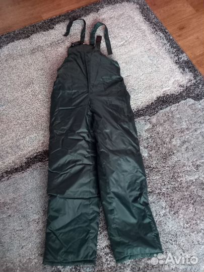 Зимние брюки(полукомбинезон) 50-52