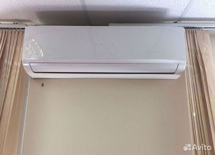 Сплит система с установкой