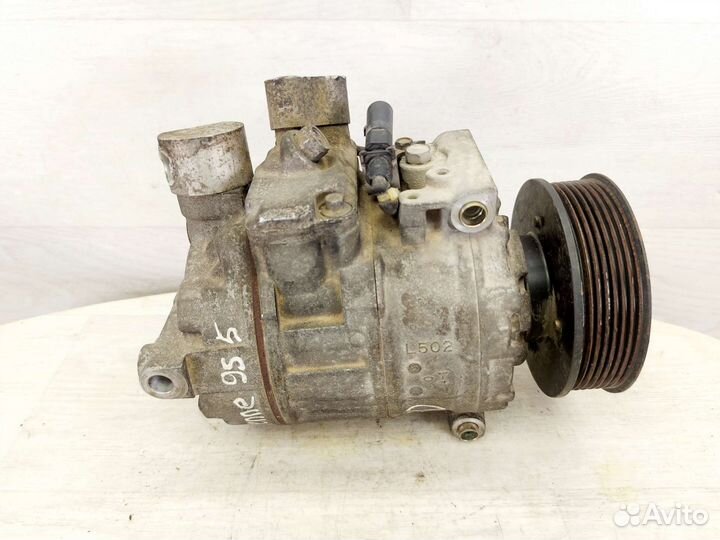 Компрессор кондиционера Porsche Cayenne 955. 3,2