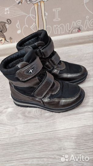 Зимние ботинки на девочку