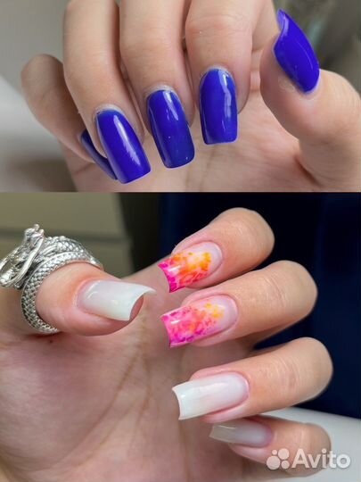 Маникюр,гель лак, наращивание, опыт 4 года