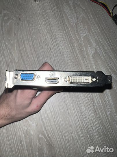 Видеокарта gigabyte nvidia GeForce GT 620 1гб DDR3