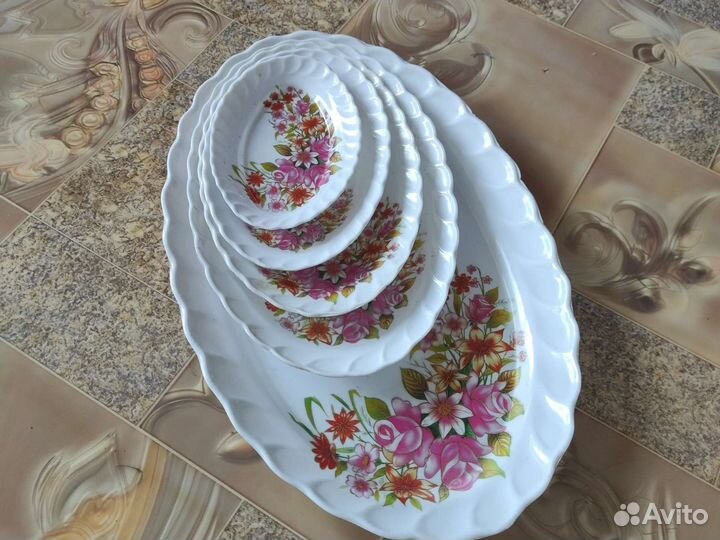 Тарелка декоративная пищевая