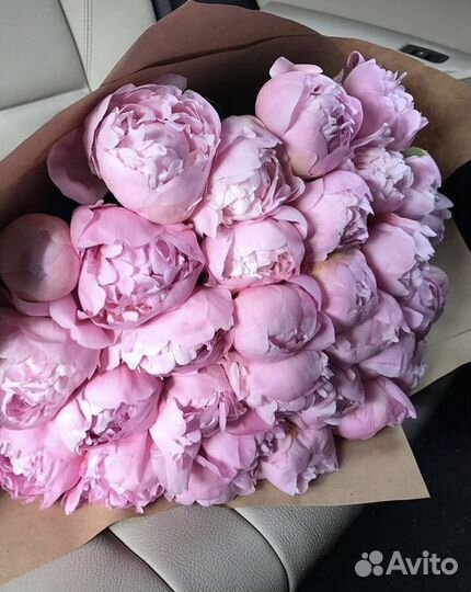 Купить букет роз, розы и пионы с доставкой