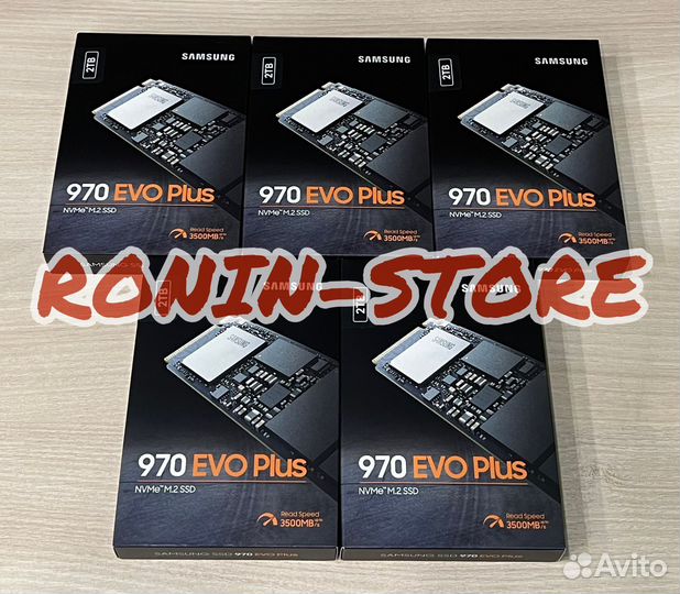 Samsung SSD 2Tb 970 EVO Plus NVMe M.2 MZ-V7S2T0BW