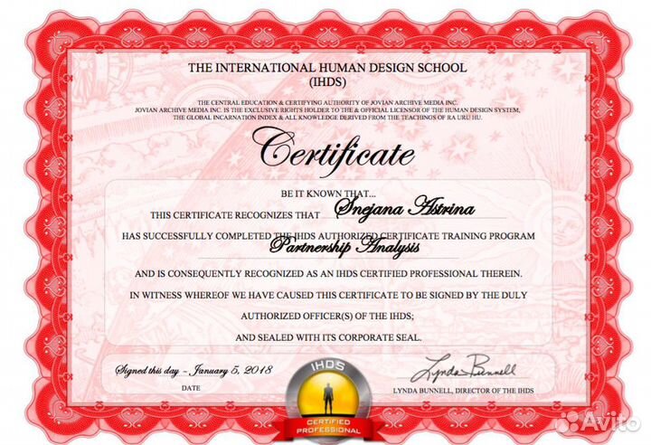 Аналитик Дизайна Человека