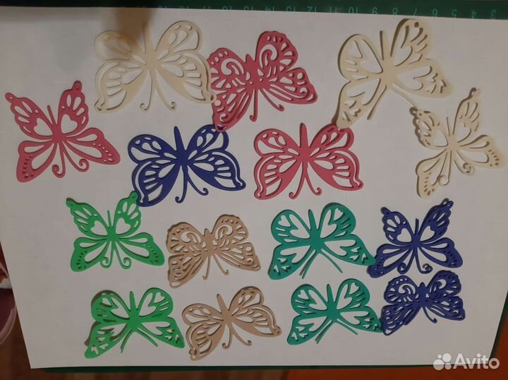 Бабочки из фоомиранга