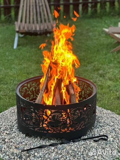 Костровая чаша круглая с доставкой