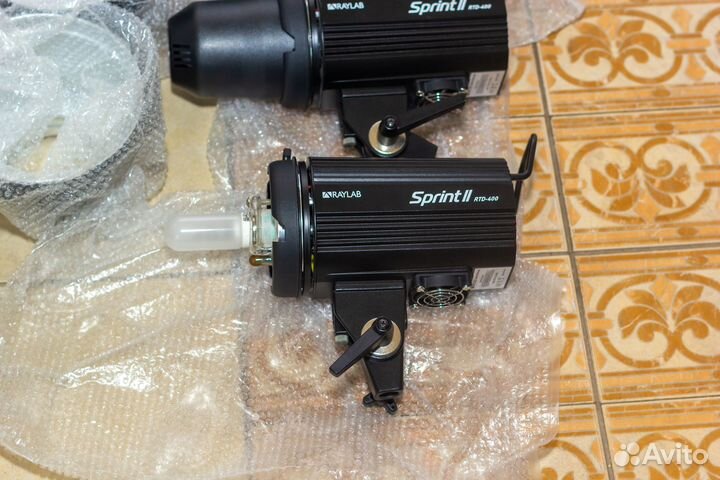 Комплект студийного света raylab sprint II RTD-400