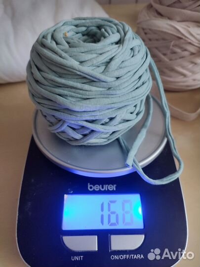 Трикотажная пряжа, остатки, 1,14 кг