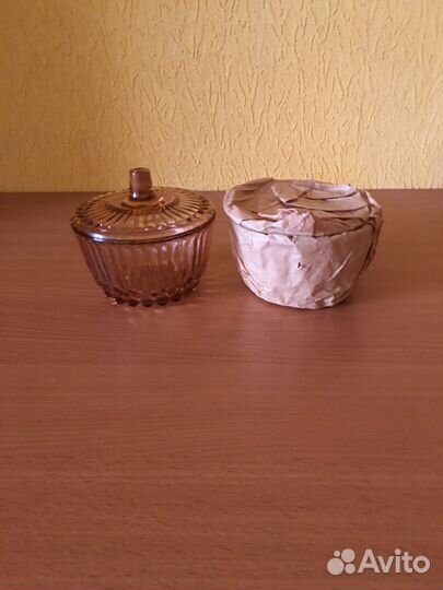 Сахарница стекло СССР новое