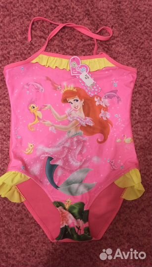 Купальники для девочки 4-6 лет новый