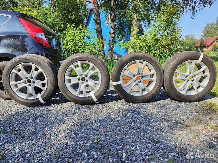 Колеса в сборе r17 летние Ford Kuga. Комплект