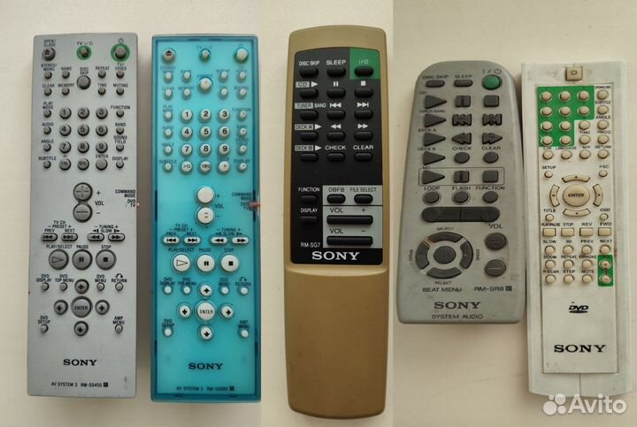 Пульт Denon, Pioneer, Sony оригинальные