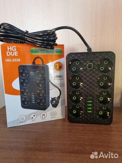 Сетевой фильтр с 4 USB