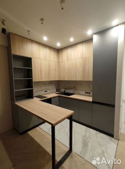 Кухни без ручек