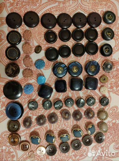 Пуговицы. Фурнитура. Большой выбор. Винтаж