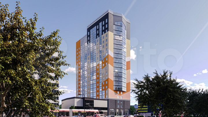 Квартира-студия, 25,7 м², 14/20 эт.