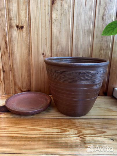 Горшок для цветов-4,5 литра (керамика)
