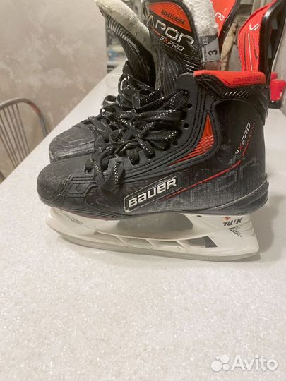 Хоккейные коньки bauer vapor 3x pro jr