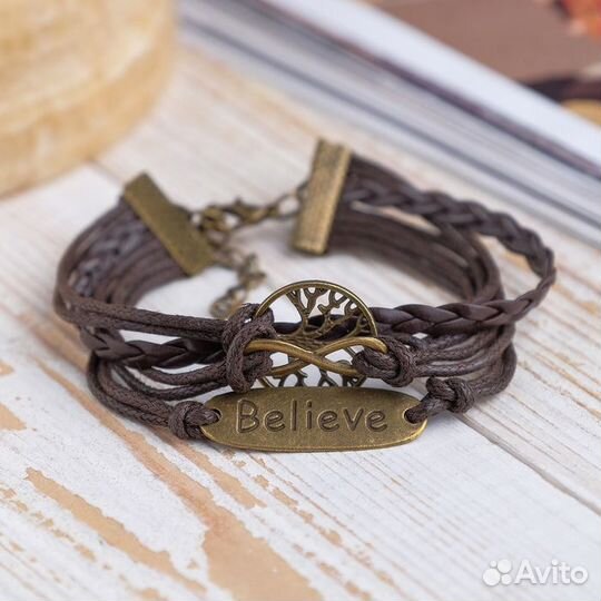 Браслет кожа 