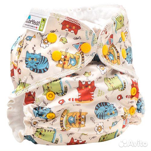 Многоразовые подгузники gloryes