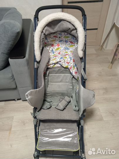 Детские санки на колесиках