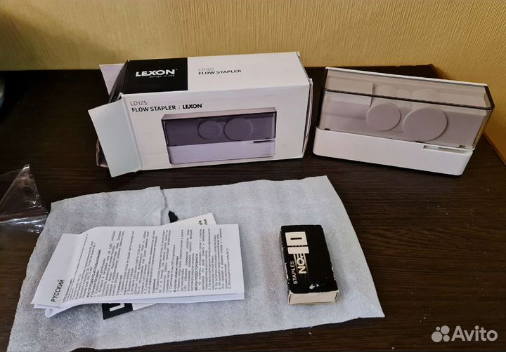 Степлер электрический канцелярский lexon