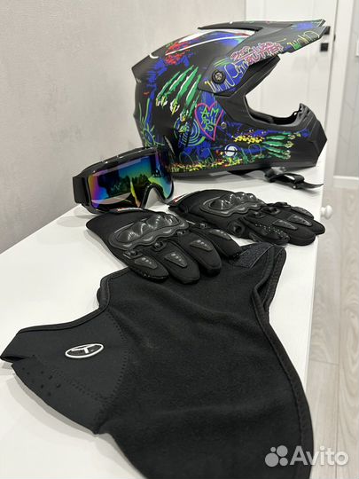 Мотошлем мотоцикл квадроцикл новые