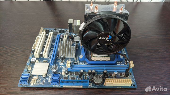 Комплект AMD Phenom II 945 + мат. плата AM3