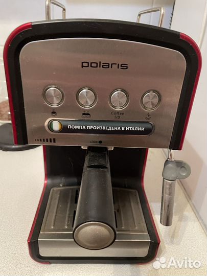 Кофеварка рожковая polaris