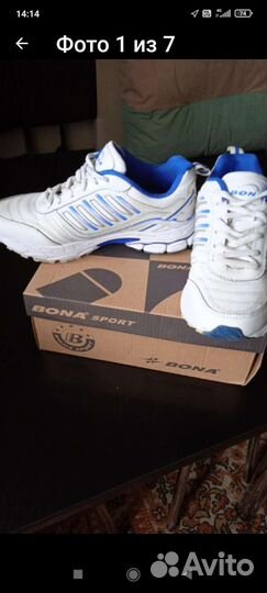 Кроссовки bona Новые 37р