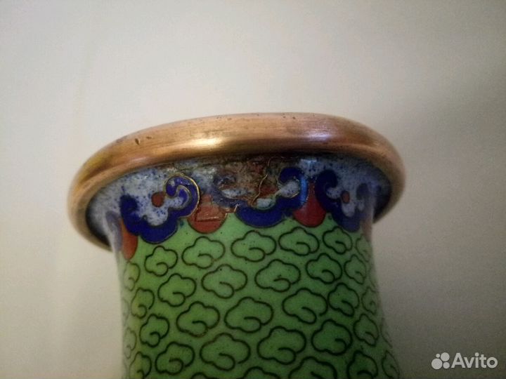 Ваза клуазоне