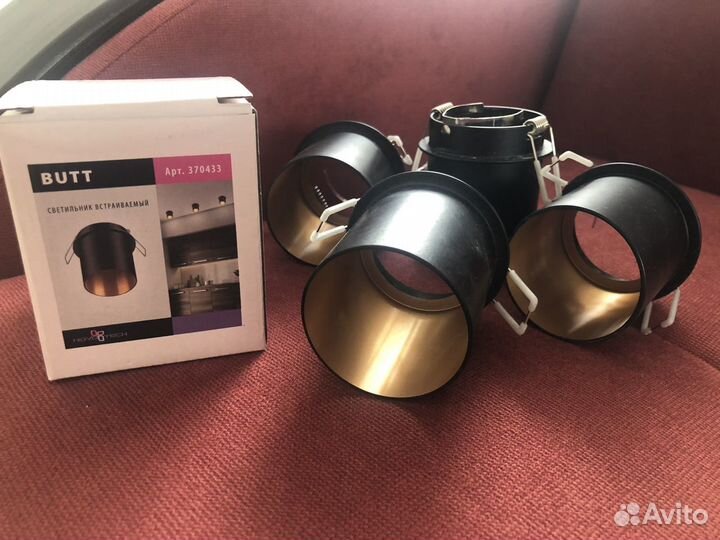 Встраиваемый светильник novatech butt