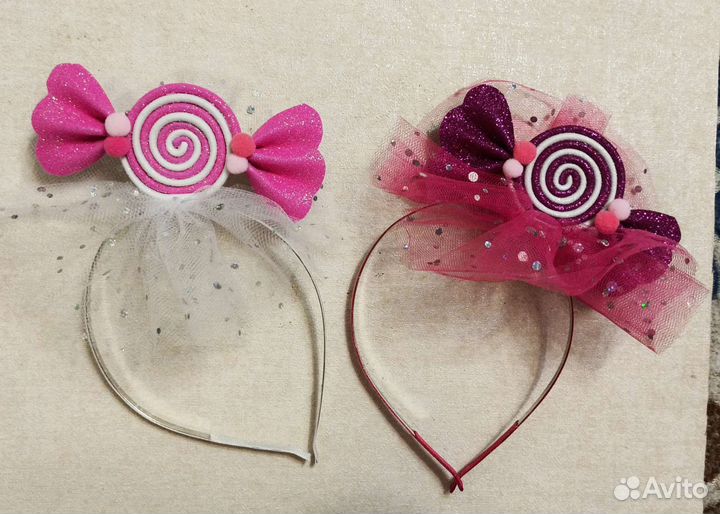 Ободок Конфетка Новогодний