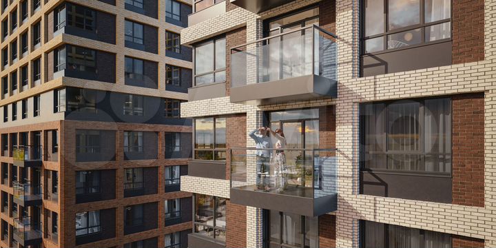 2-к. квартира, 54,9 м², 6/21 эт.